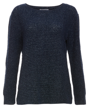 BB Dakota Textured Thin Ribbed Knit Pullover