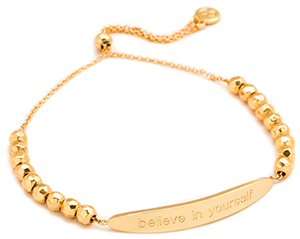 Gorjana 'Believe In Yourself' Intention Bracelet