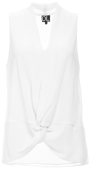 Sleeveless Marsha Twist Front Top