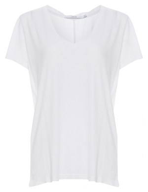 J Brand Janis V Neck Tee
