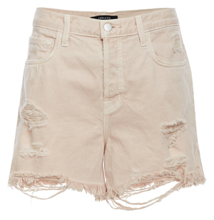 J Brand High Rise Cutoff Denim Shorts