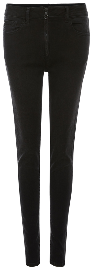 Warp + Weft MXP High Rise Jean Legging w/ Exposed Zip Fly