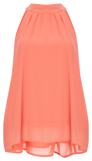 Halter Back Tie Tank Top
