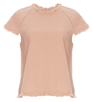 J.O.A Tweed Top