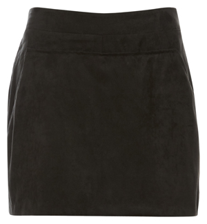 BCBGeneration Faux Suede Skort