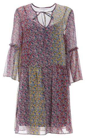 BCBGeneration Confetti Floral A-Line Dress