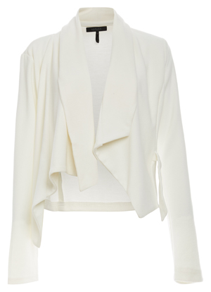bobiBLACK Draped Front Buckle Blazer