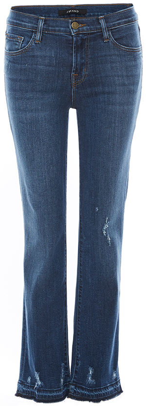 J Brand Selena Mid Rise Crop Boot