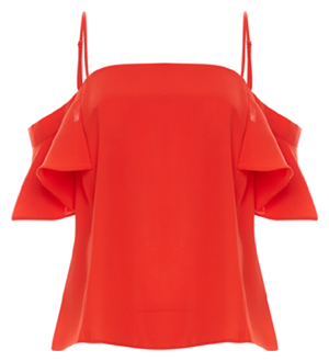 Short Sleeve Drop Shoulder Tank Blouse