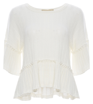 Moon River Extended Sleeve Top