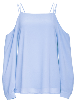 Nelly Cold Shoulder Strappy Top