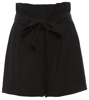 Emma Bow Tie  Waist Loose Shorts