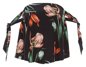 ASTR the Label Tie Shoulder Top