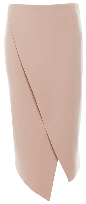 Finders Keepers Wrap Pencil Skirt