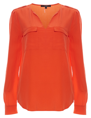 Tart Collections Split Neck Blouse
