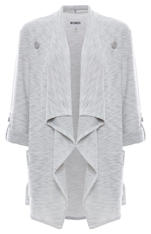 BB Dakota Drape Front Cardigan