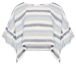BCBGeneration Statement Sleeve Cropped Top