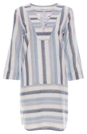 BCBGeneration Lace Up Dress