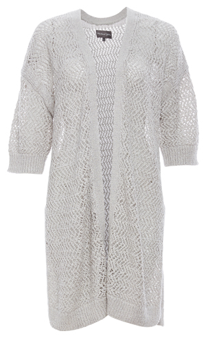 Michael Stars 3/4 Sleeve Cardigan