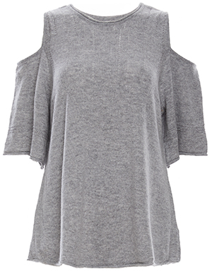 Velvet by Graham & Spencer Cold Shoulder Top