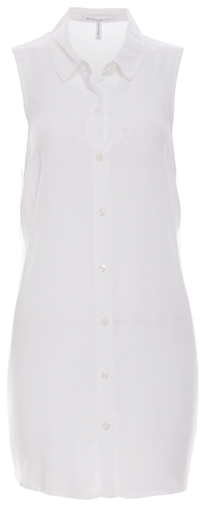 BCBGeneration Back Detail Sleeveless Shirt