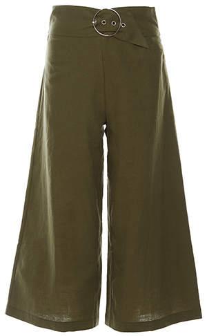 Statement Buckle Culotte