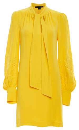 French Connection Long Sleeve Shift Dress