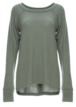 Ari Crew Neck Long Sleeve Top