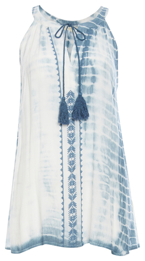 Mystree Front Tie Tank