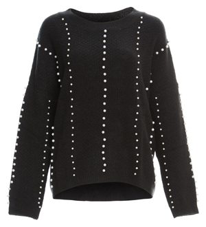 Pearl Beaded Sweater