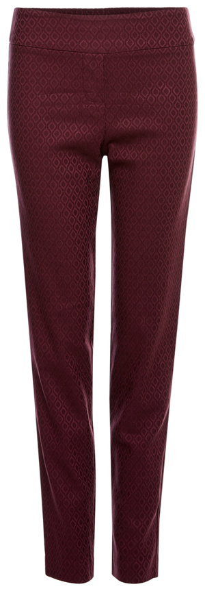 Marie Diamond Jacquard Slim Leg Pant