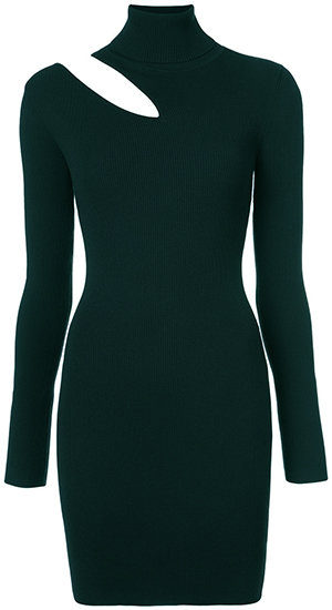 A.L.C. Cutout Turtle Neck Dress