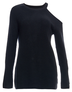 Velvet by Graham & Spencer Shoulder Cutout Sweater