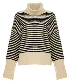 Rose Turtle Neck Sweater