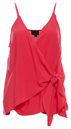 Sleeveless Wrap Top