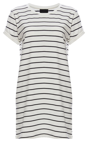 Striped T-Shirt Dress