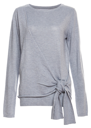 Nia Front Side Tie Sweater