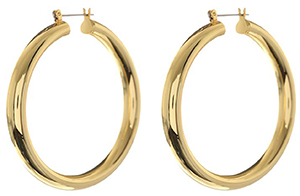 Luv AJ Amalfi Tube Hoops