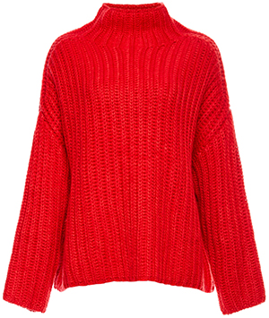 Again Echos Oversized Slouch Knit Sweater