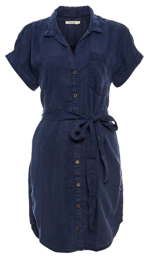 Short Sleeve Shirt Dress
