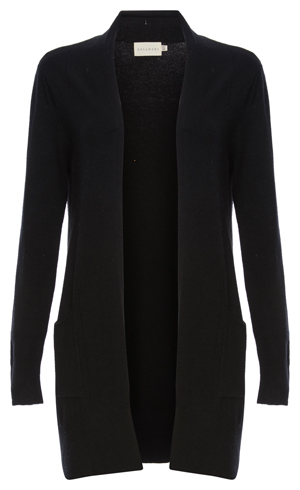 Noah Long Open Front Cardigan