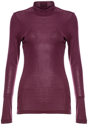 High Neck Long Sleeve Top