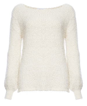 BB Dakota Fuzzy Boat Neck Sweater