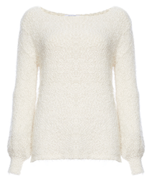 BB Dakota Fuzzy Boat Neck Sweater