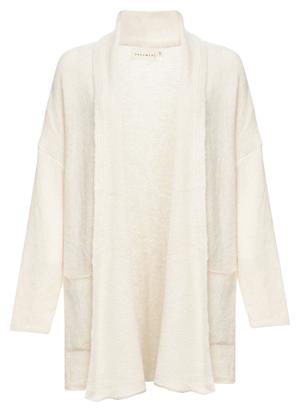 Draped Front Cardigan with Pockets