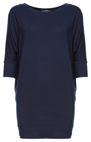 Nina Dolman Round Neck Modal Jersey Top