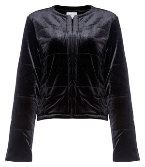 Velvet Quilted Jacket