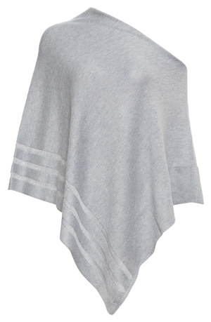 Tessa Tonal Stripes Poncho