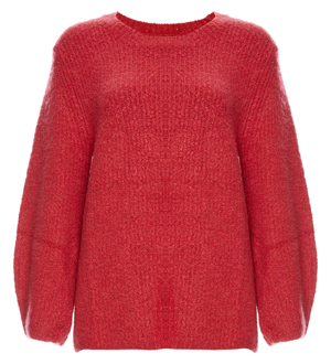 Velvet by Graham & Spencer Balloon Sleeve Boucle Sweater
