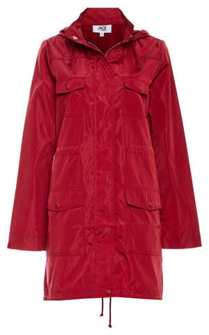 Jack by BB Dakota Zip Up Raincoat